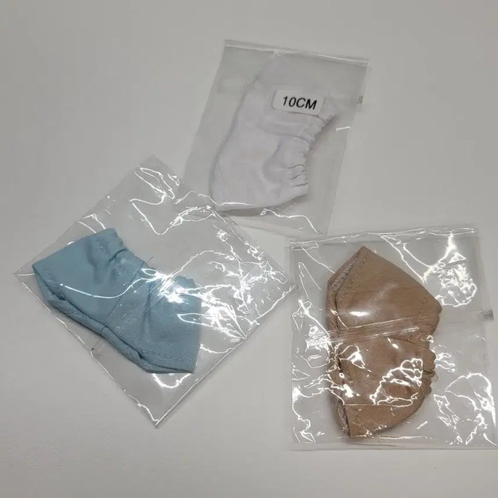 [BUNJANG] 10cm Doll Pants Set (3 Pieces) / 10cm 인형옷 바지 3벌 모두 (새상품)