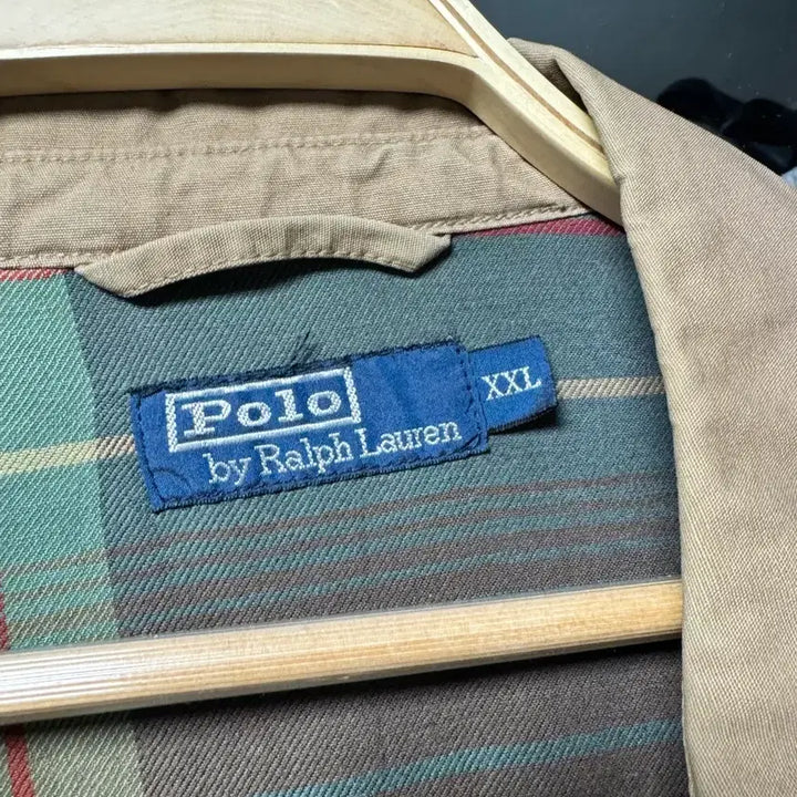 [BUNJANG] Polo Beige Blouson Jacket XXL / 폴로 베이지 블루종 자켓 xxl