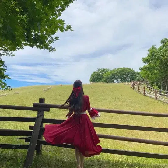 [BUNJANG] Mayyun Red Dress / 메이윤 원피스 / 레드