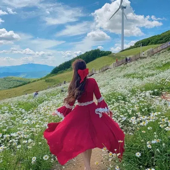 [BUNJANG] Mayyun Red Dress / 메이윤 원피스 / 레드