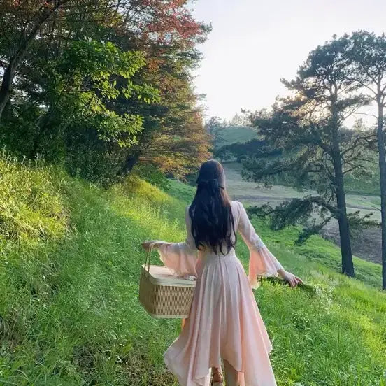 [BUNJANG] Mayyun Pink Dress / 메이윤 원피스 / 핑크