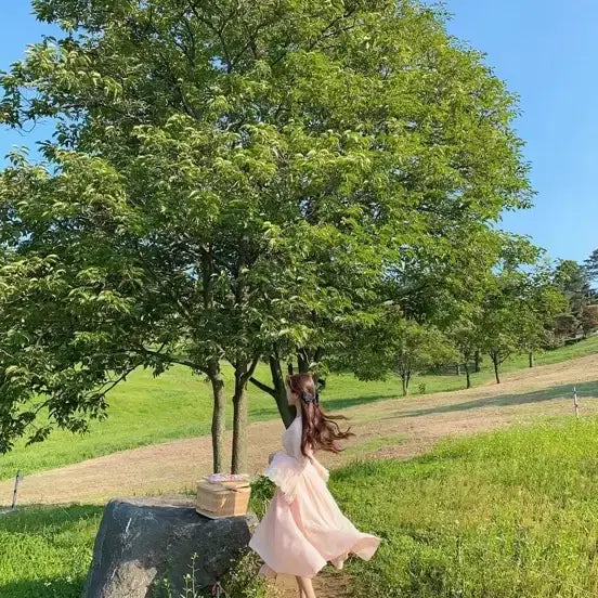 [BUNJANG] Mayyun Pink Dress / 메이윤 원피스 / 핑크