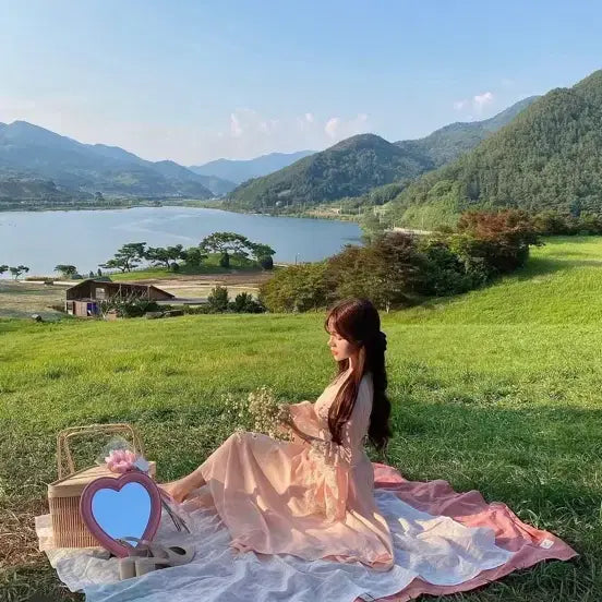 [BUNJANG] Mayyun Pink Dress / 메이윤 원피스 / 핑크