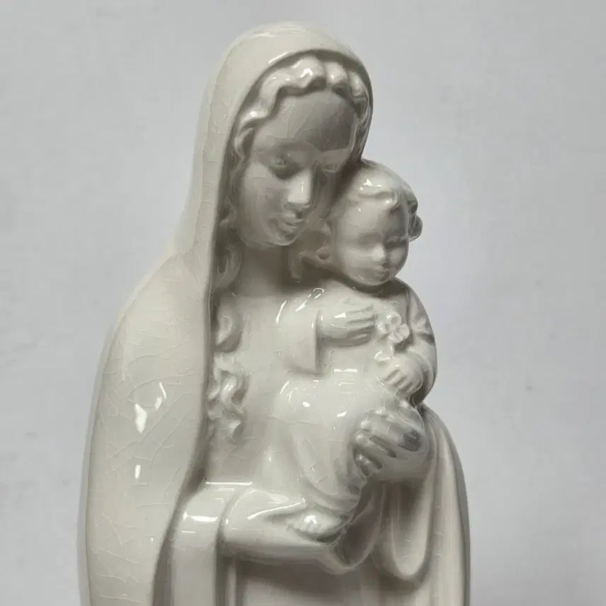 [SOLD OUT] 1968년 서독 성모자상 도자기 앤틱 골동품 서독 독일 성당