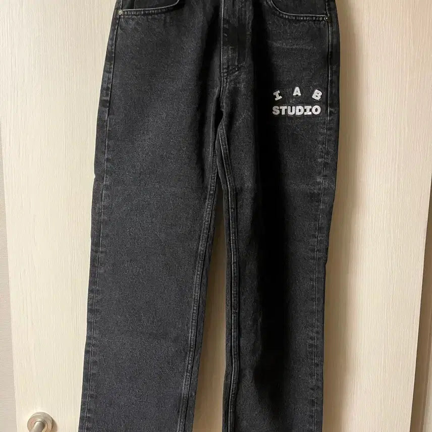 [BUNJANG] IAB Studio x Lee Denim Jeans Black / 아이앱 스튜디오 x 리 데님 진 블랙