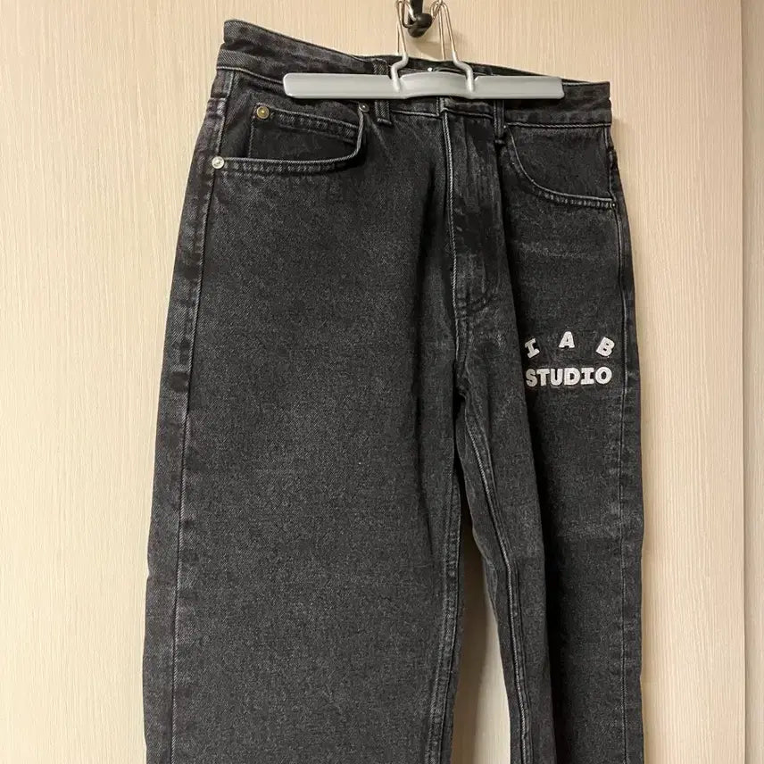 [BUNJANG] IAB Studio x Lee Denim Jeans Black / 아이앱 스튜디오 x 리 데님 진 블랙