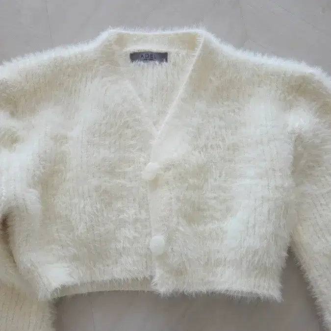 [SOLD OUT] ADEL 크롭 가디건, 퍼가디건, 크롭가디건
