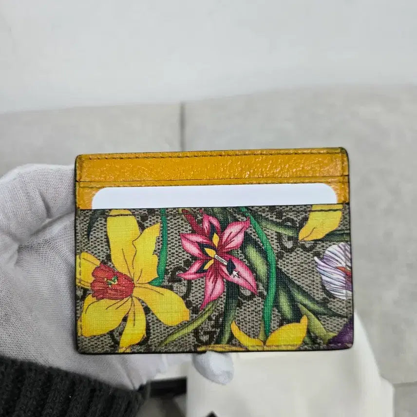[BUNJANG] Gucci Flora Card Holder / [정품] 구찌 플로라 카드지갑