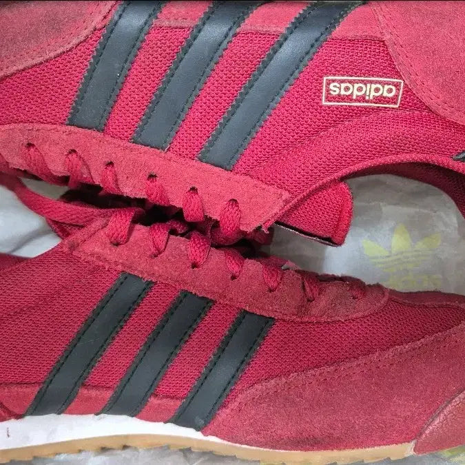 [BUNJANG] Adidas R71 Red Core Black Sneakers / 아디다스 R71 레드 코어 블랙 280mm