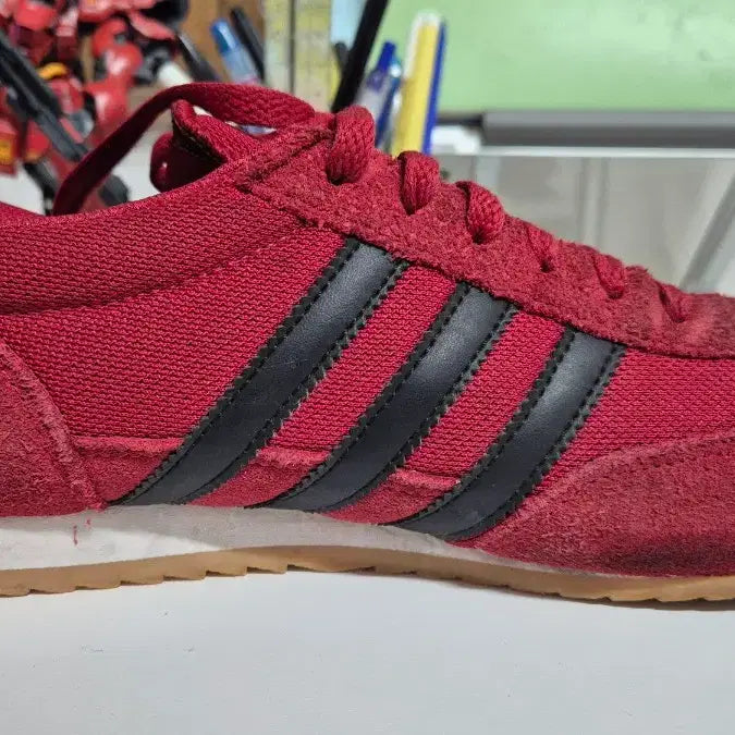 [BUNJANG] Adidas R71 Red Core Black Sneakers / 아디다스 R71 레드 코어 블랙 280mm
