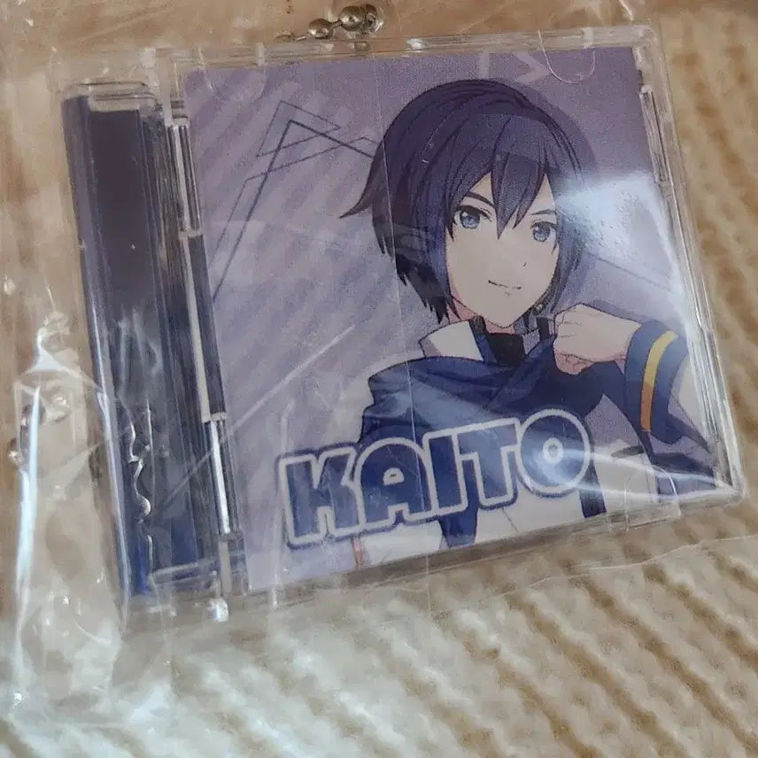 [BUNJANG] Kaito CD-Shaped Keychain / 카이토 CD풍 키링