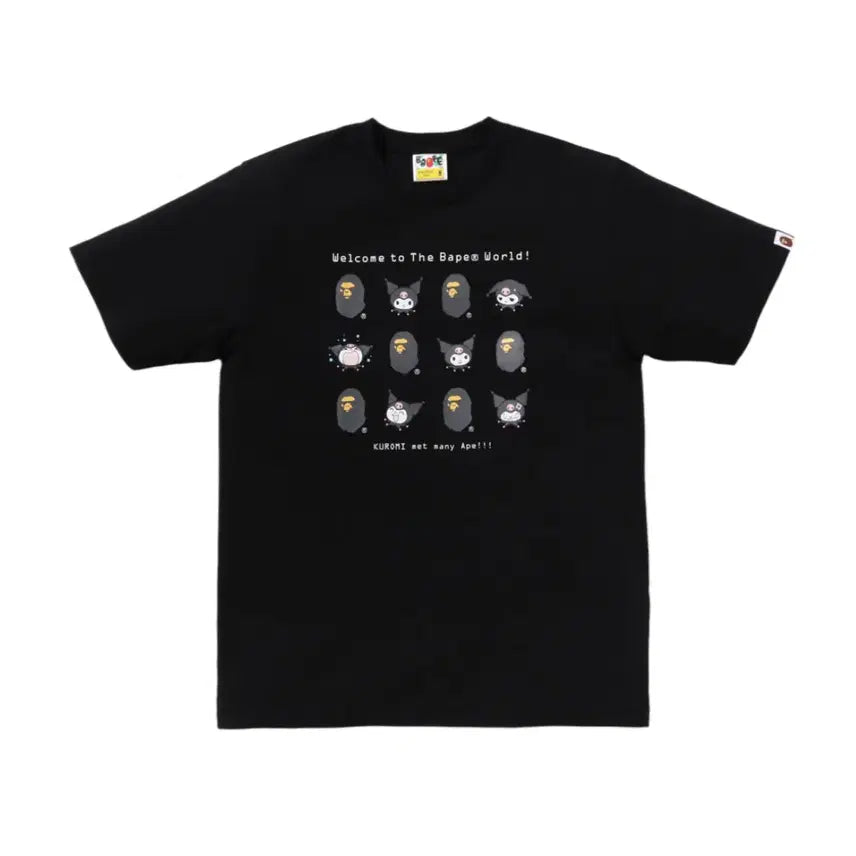 [BUNJANG] BAPE Sanrio Kuromi T-shirt / 베이프 산리오