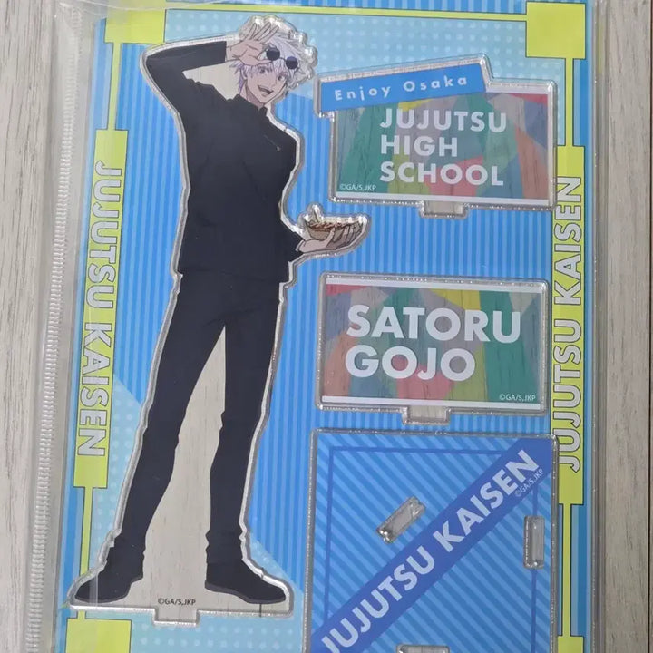 [BUNJANG] Jujutsu Kaisen Gojo Satoru Acrylic Stand / 주술회전 고죠 사토루 아크릴 스탠드 오사카 쥬쥬탐방