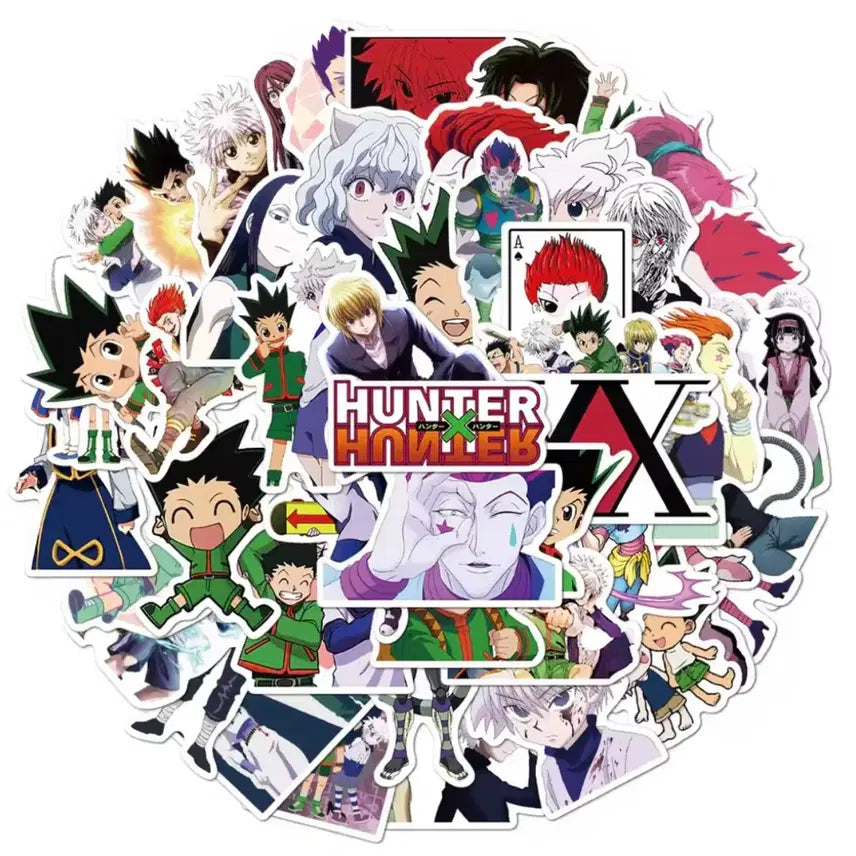 [BUNJANG] Hunter x Hunter Character Sticker Set / 헌터헌터 캐릭터 스티커 세트