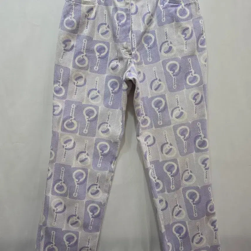 [SOLD OUT] (정품)구찌 라일락 패턴 여성 데님 팬츠