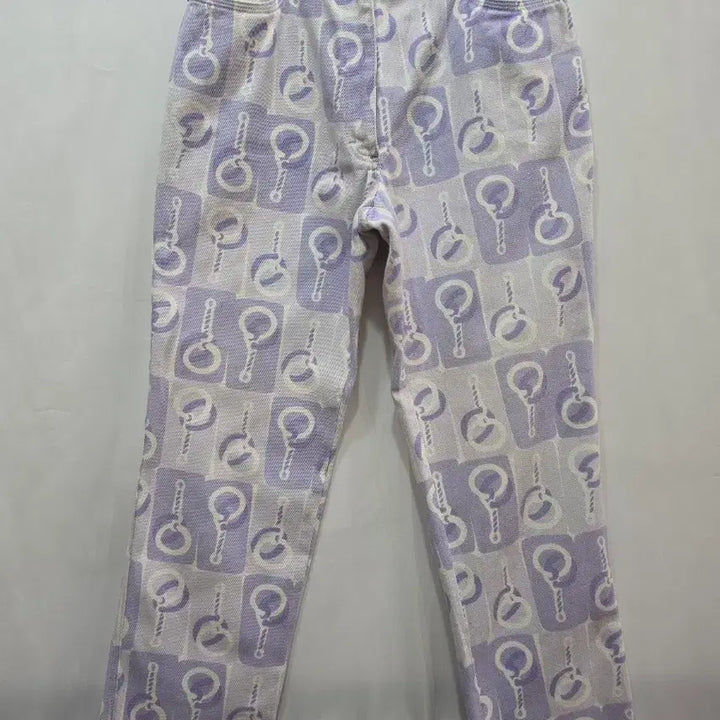 [SOLD OUT] (정품)구찌 라일락 패턴 여성 데님 팬츠