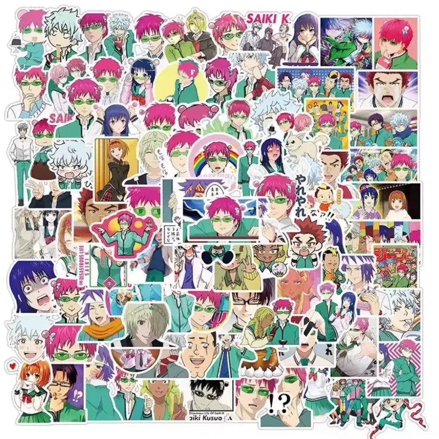 [BUNJANG] Saiki K. Sticker Set / 사이키 쿠스오의 재난 스티커 세트