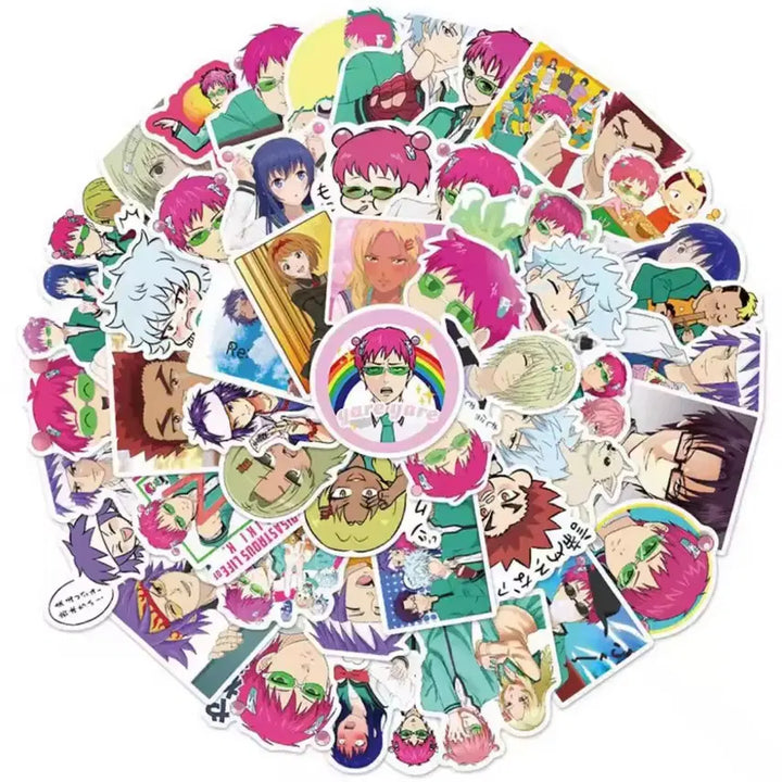 [BUNJANG] Saiki K. Sticker Set / 사이키 쿠스오의 재난 스티커 세트