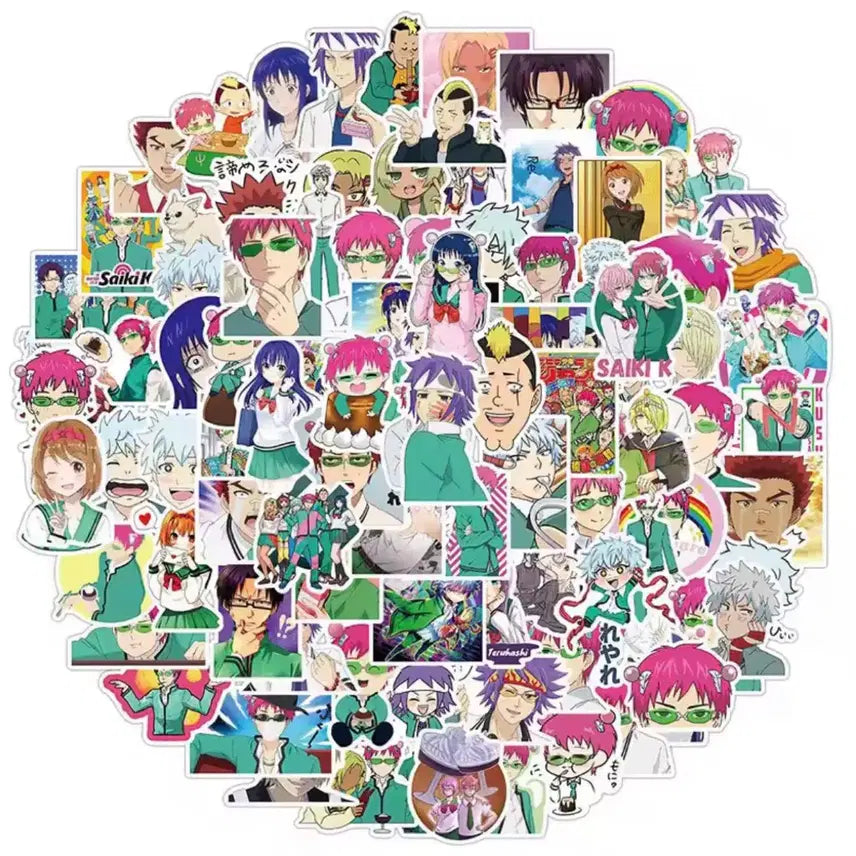 [BUNJANG] Saiki K. Sticker Set / 사이키 쿠스오의 재난 스티커 세트