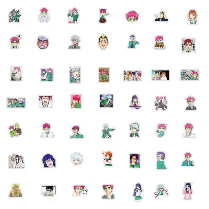 [BUNJANG] Saiki K. Sticker Set / 사이키 쿠스오의 재난 스티커 세트