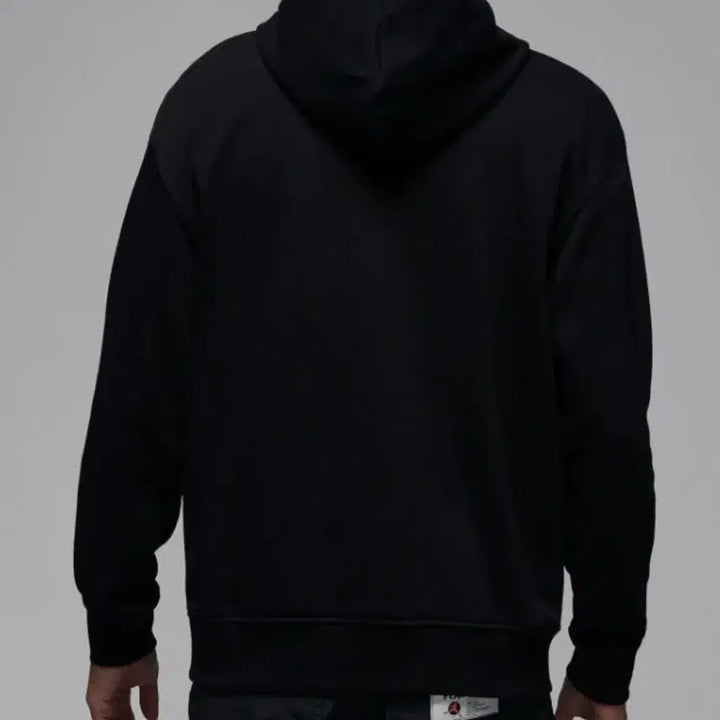 [BUNJANG] Jordan Lettering Hoodie Light Grey/Black / 조던 레터링 후드티 라이트 그레이/블랙