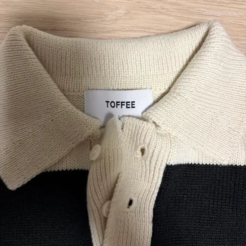 [BUNJANG] TOFFEE Striped Knit Sweater / TOFFEE 스프라이트 단가라 니트