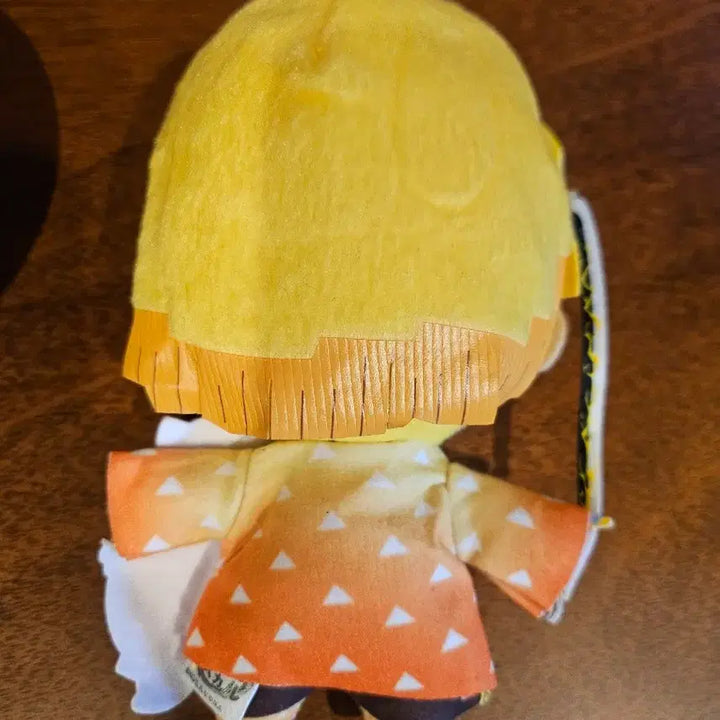 [BUNJANG] Demon Slayer Zenitsu Agatsuma Rascal Plush Doll / 귀멸의 칼날 아가츠마 젠이츠 라스칼 인형