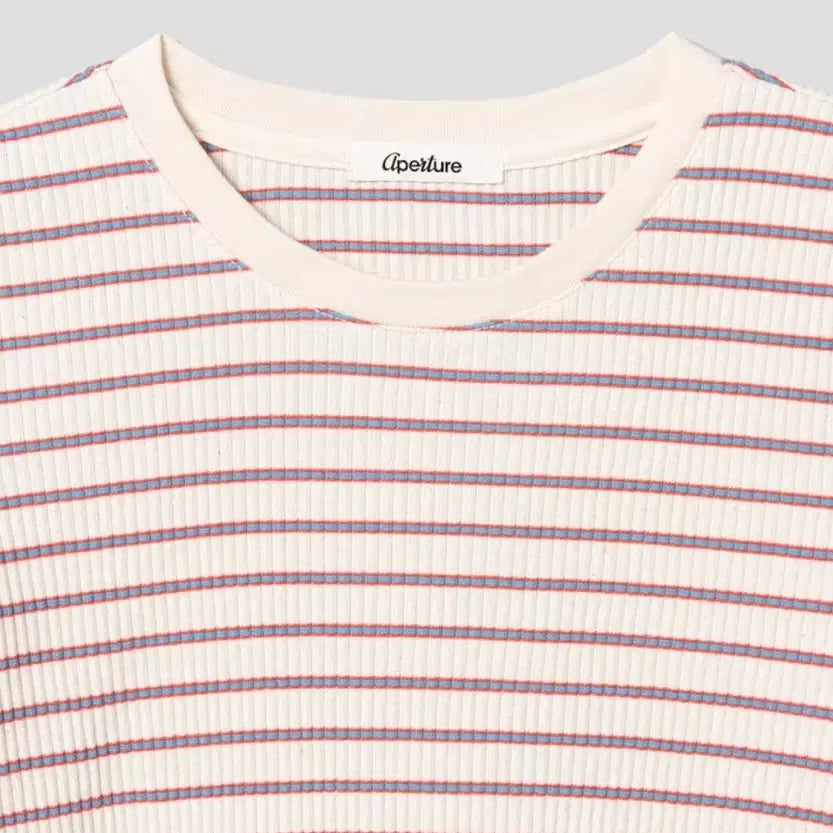[BUNJANG] theaperture Stripe Short Sleeve T-shirt / 디애퍼처 theaperture 스트라이프 반팔 티셔츠