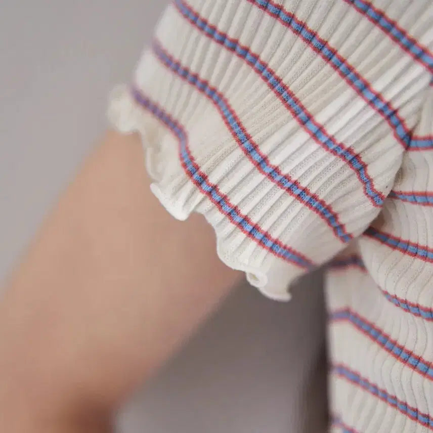 [BUNJANG] theaperture Stripe Short Sleeve T-shirt / 디애퍼처 theaperture 스트라이프 반팔 티셔츠