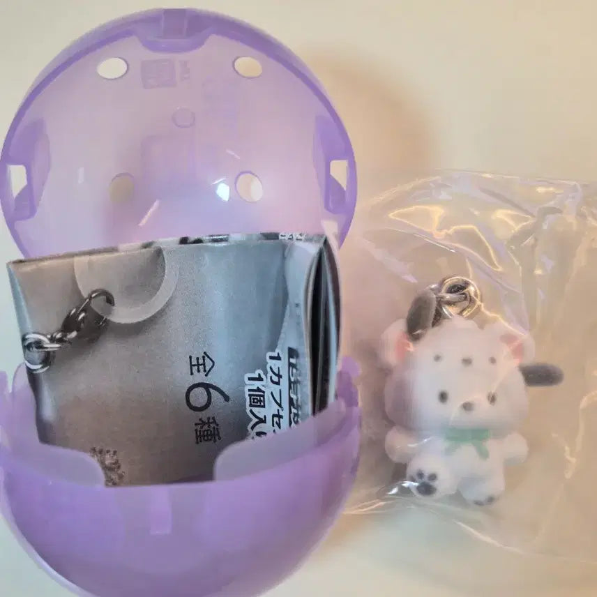 [BUNJANG] Sanrio Pochacco Snow Series Gachapon Figure / [미개봉] 산리오 가챠 > 포차코 스노우 메지루시