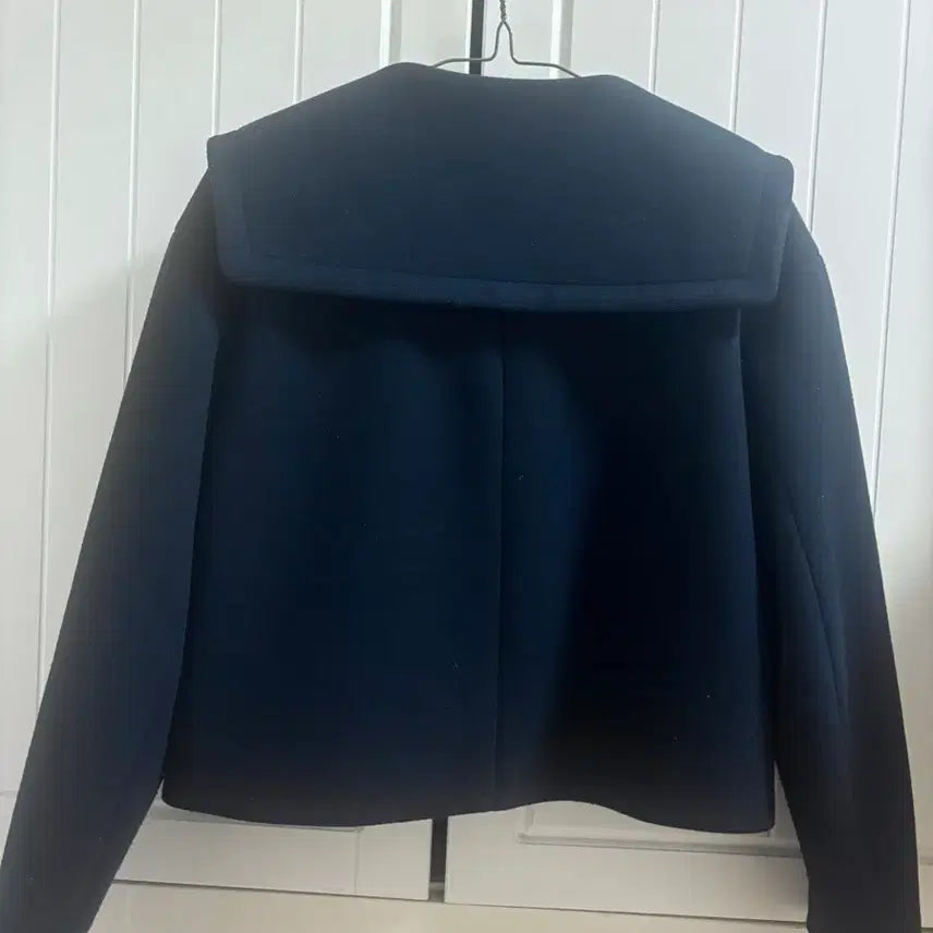 [BUNJANG] MIXXO Duffle Coat Navy / 미쏘 MIXXO 떡볶이 코트 네이비