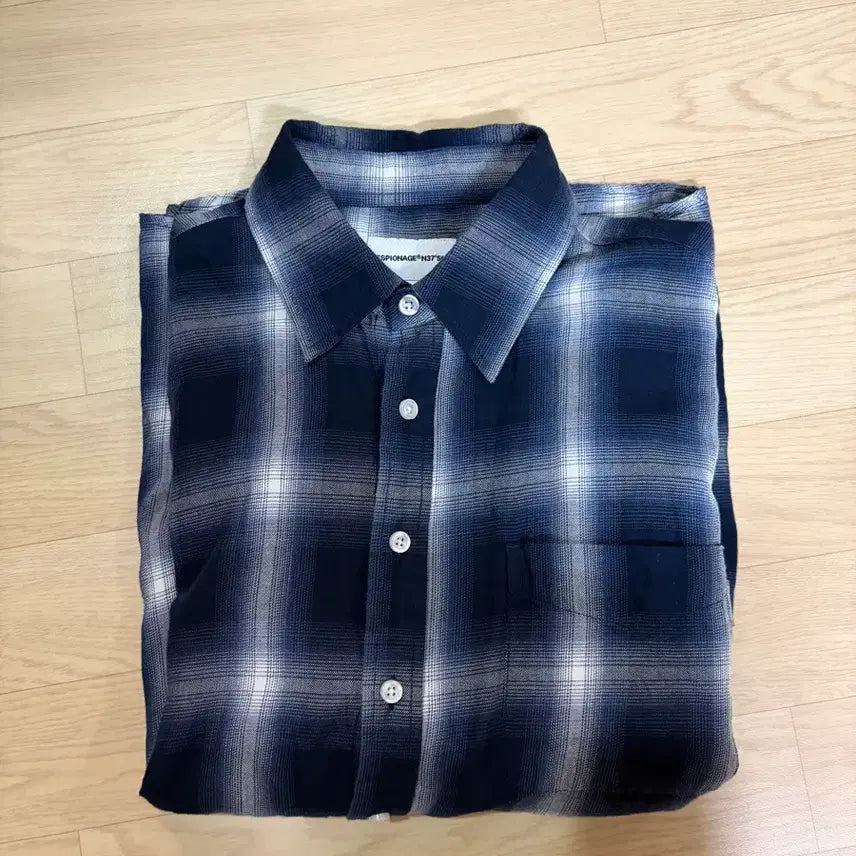 [BUNJANG] Espionage Ombre Shirt L / 에스피오나지 옴브레 셔츠 L