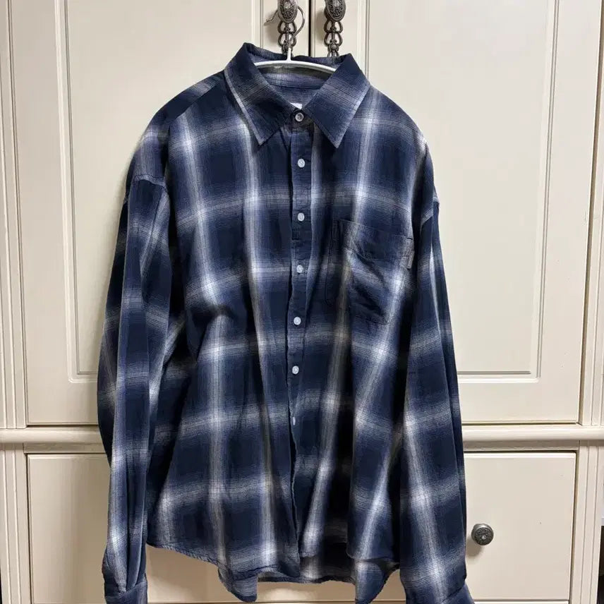 [BUNJANG] Espionage Ombre Shirt L / 에스피오나지 옴브레 셔츠 L