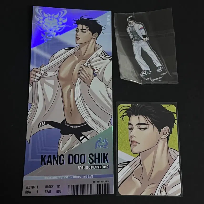[BUNJANG] Team Resin Joaegun Boy Kang Du-sik Bundle / 팀레진 경기 티켓 1 조개소년 강두식 일괄