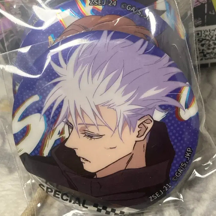 [BUNJANG] Jujutsu Kaisen Character Badge Set / 주술회전 캐릭터 뱃지 세트