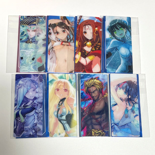 [BUNJANG] Fate/Grand Order Shi Huangdi &amp; Others Final Ascension Stage Cards Bundle Set / [개봉] 페그오 FGO 최종재림전 편성화면풍 카드 시황제 포함 8종