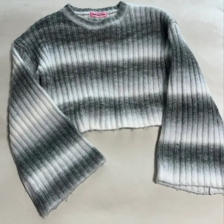 [BUNJANG] High School Disco Cropped Knit / 하이스쿨디스코 크롭니트 컬러별