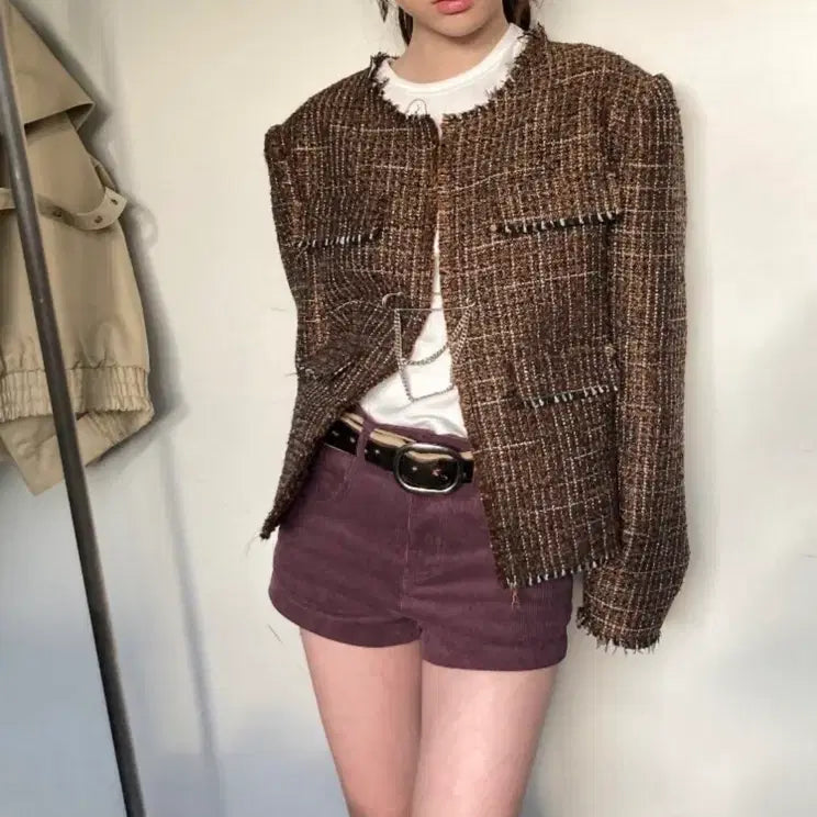 [BUNJANG] Dare Tweed Jacket / 데어드 트위드자켓