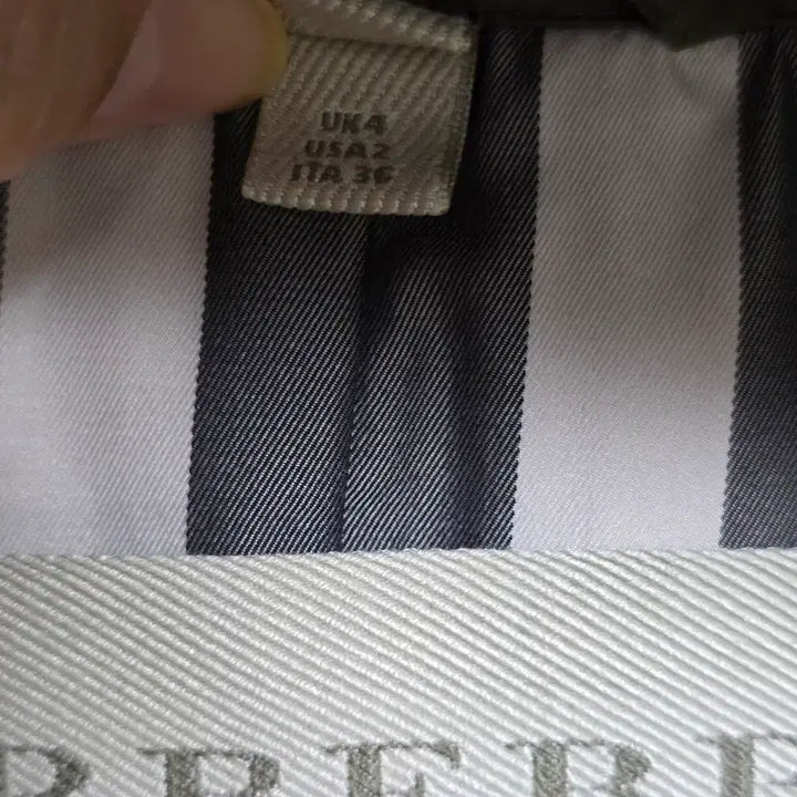 [BUNJANG] Burberry Brit Hooded Parka Coat Khaki / 버버리 브릿 후드 야상 코트 카키