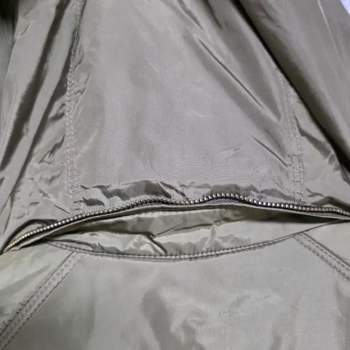 [BUNJANG] Burberry Brit Hooded Parka Coat Khaki / 버버리 브릿 후드 야상 코트 카키