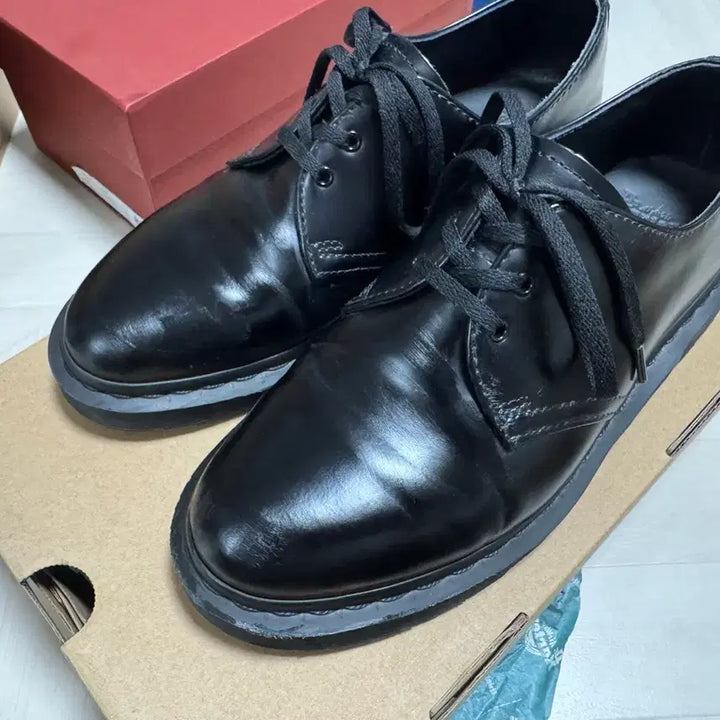 [BUNJANG] Dr. Martens 1461 Mono Black Leather Shoes UK 7 / 닥터마틴 1461 모노 (사이즈 UK 7)