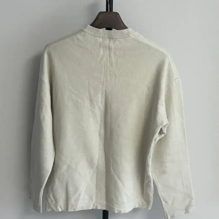 [BUNJANG] PROJECT M Ivory Basic Sweatshirt / 프로젝트엠 PROJECT M 아이보리 맨투맨