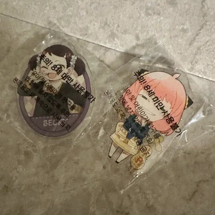 [BUNJANG] Spy x Family Anya &amp; Becky GripTok Bundle Set / 스파이패밀리 아냐 베키 그립톡 일괄