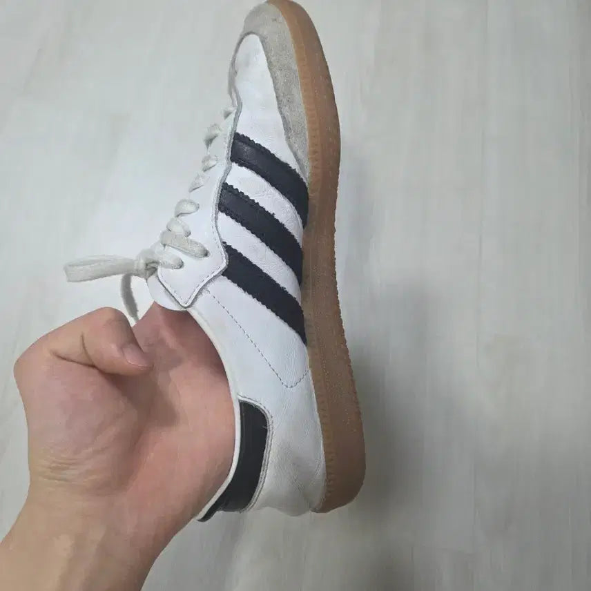 [BUNJANG] Adidas Samba Decon Cloud White Sneakers / 아디다스 삼바 데콘 클라우드 화이트