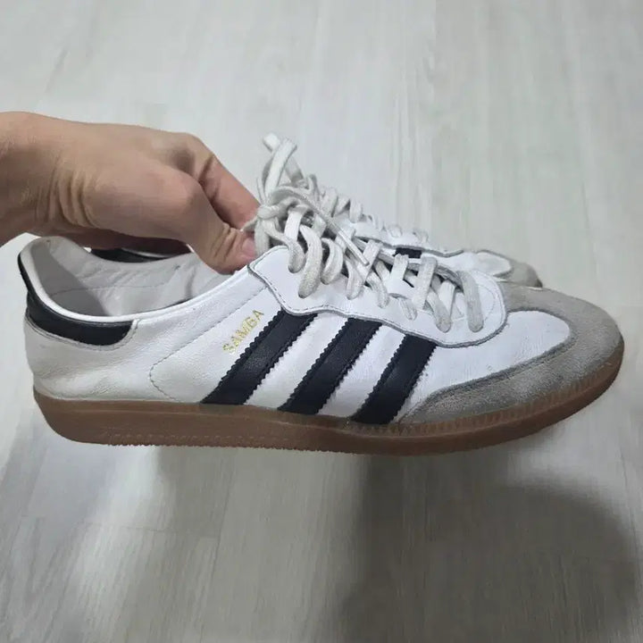 [BUNJANG] Adidas Samba Decon Cloud White Sneakers / 아디다스 삼바 데콘 클라우드 화이트