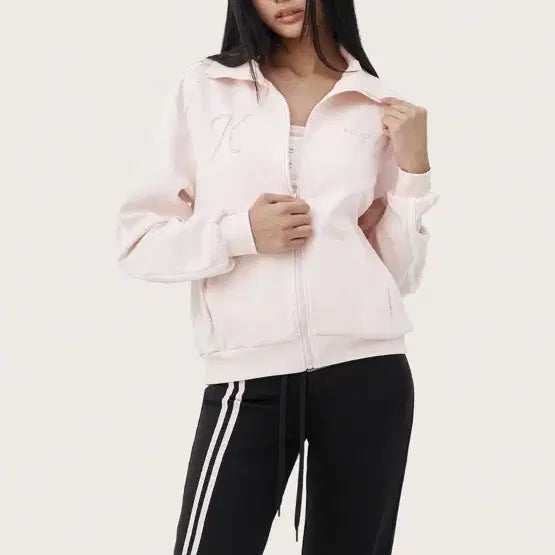 [BUNJANG] Clicheria Glow Routine Track Jacket / 클리시어 glow routine 트랙자켓 져지 윤비누착용