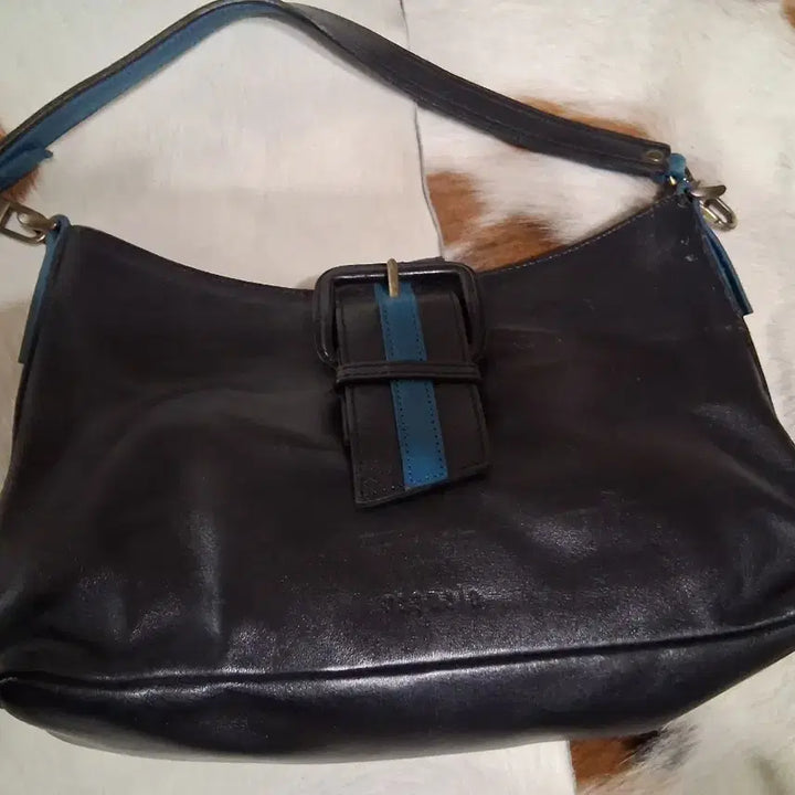 [BUNJANG] Leather Shoulder Bag / 가죽 숄더빽
