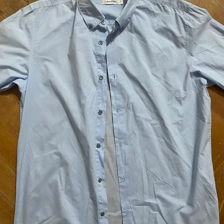 [BUNJANG] Calvin Klein Sky Blue Shirt M / Calvin Klein 스카이 블루 셔츠 M (105)