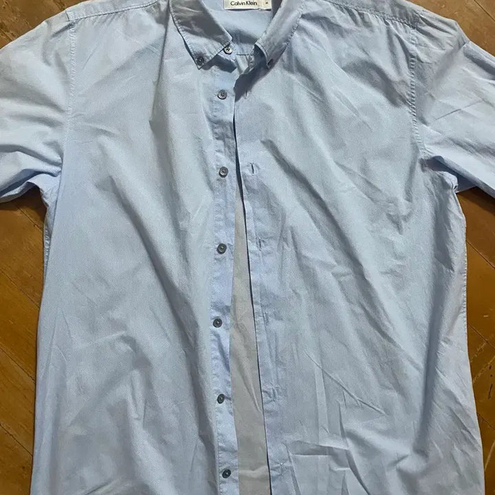 [BUNJANG] Calvin Klein Sky Blue Shirt M / Calvin Klein 스카이 블루 셔츠 M (105)