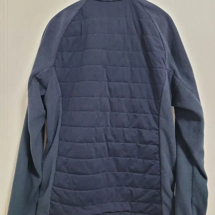 [BUNJANG] Adidas Navy Quilted Fleece Jacket / [아디다스] 네이비 퀼팅 플리스 자켓